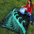 New Zealand Rugby Maori Premium Quilt Silver Fern Koru Vibes - Turquoise LT8 - Polynesian Pride