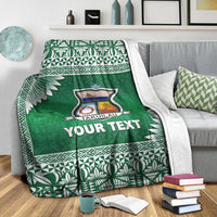(Custom Personalised) Tonga Takuilau College Premium Blanket Simplified Version LT8 - Polynesian Pride