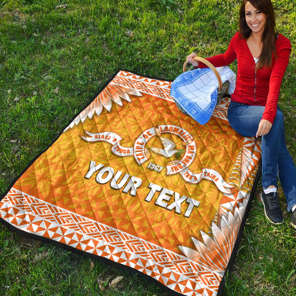 (Custom Personalised) Tonga Tailulu College Premium Quilt Simplified Version LT8 - Polynesian Pride