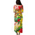 Aloha Poly Fest Puletasi Dress Polynesian Pattern With Tropical Flowers LT14 - Polynesian Pride