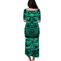 Polynesian Pride Puletasi Dress Polynesian Special Symbol Ver.02 LT14 - Polynesian Pride
