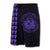 Hawaii Kakau Polynesian Coat Of Arms Board Shorts - Purple - Polynesian Pride