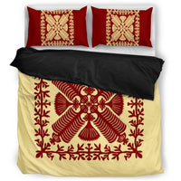 Hawaii Bedding Set - Queen Kapi'olani's Quilting Style Bedding Set AH - Polynesian Pride