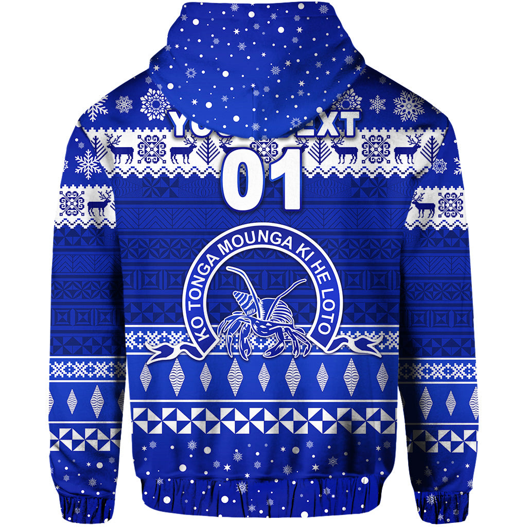 Custom Queen Salote College Christmas Hoodie Simple Style LT8 - Polynesian Pride