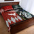 New Zealand And Tonga Quilt Bed Set Together - Paua Shell LT8 - Polynesian Pride