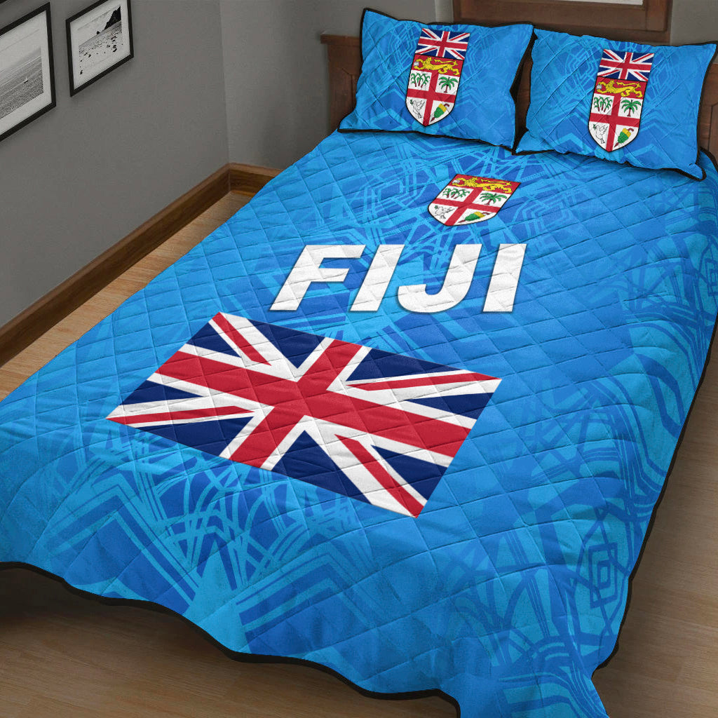 Fiji Day Quilt Bed Set Flag Vibes LT8 - Polynesian Pride