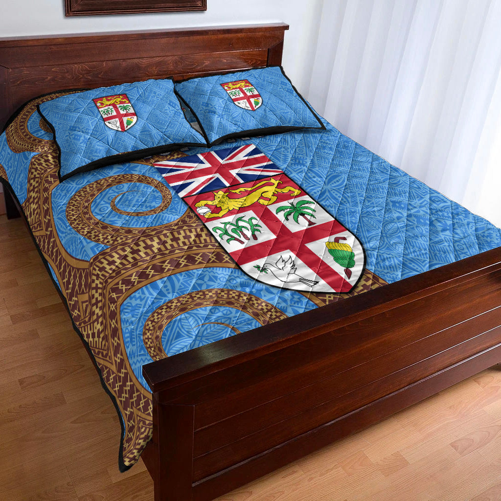Fiji Day Quilt Bed Set Independence Anniversary Simple Style LT8 - Polynesian Pride