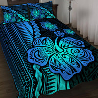 Polynesian Hibiscus Quilt Bed Set Hawaiian Style No.2 LT6 Green - Polynesian Pride