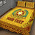 (Custom Personalised) Tonga Vava'u High School Quilt Bed Set Simplified Version - Gold LT8 - Polynesian Pride