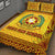 Tonga Vava'u High School Quilt Bed Set Simplified Version - Gold LT8 - Polynesian Pride