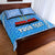 (Custom Personalised) Tonga Lavengamalie College Quilt Bed Set Simplified Version LT8 Blue - Polynesian Pride