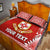 (Custom Personalised) Tonga Kolisi Tonga College Quilt Bed Set Simplified Version LT8 - Polynesian Pride