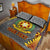 (Custom Personalised) Tonga Vava'u High School Quilt Bed Set Simplified Version - Grey LT8 - Polynesian Pride