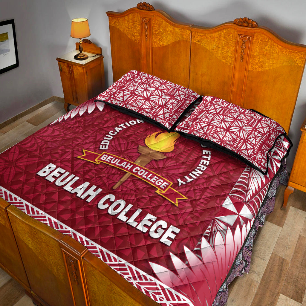 Tonga Beulah College Quilt Bed Set Simplified Version LT8 - Polynesian Pride
