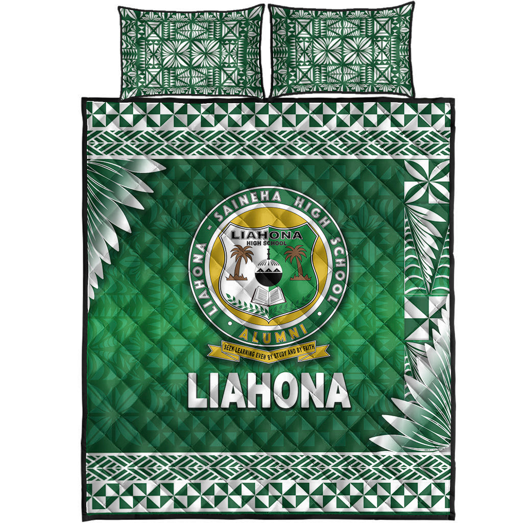 Tonga Liahona High School Quilt Bed Set Simplified Version LT8 - Polynesian Pride