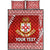 (Custom Personalised) Tonga Kolisi Tonga College Quilt Bed Set Simplified Version LT8 - Polynesian Pride