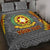 (Custom Personalised) Tonga Vava'u High School Quilt Bed Set Simplified Version - Grey LT8 Grey - Polynesian Pride