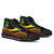 Fiji High Top Shoes Reggae - Polynesian Tentacle Tribal Pattern - Polynesian Pride