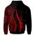 Chuuk Hoodie Red Tentacle Tribal Pattern - Polynesian Pride