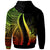 New Caledonia Custom Hoodie Reggae Tentacle Tribal Pattern - Polynesian Pride