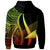 Tokelau Custom Hoodie Reggae Tentacle Tribal Pattern - Polynesian Pride