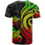 American Samoa T Shirt Reggae Tentacle Turtle - Polynesian Pride