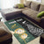 (Custom Personalised) South Africa Protea and New Zealand Fern Area Rug Rugby Go Springboks vs All Black LT13 - Polynesian Pride