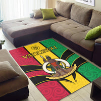 Vanuatu Area Rug Pig Tusk Polynesian LT13 - Polynesian Pride