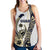 Guam Fish Hook Women Tank Top White Style LT6 white - Polynesian Pride