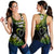 TE INUINU FAMZ - Cook Islands Rugby Women Racerback Tank Unique Vibes - Green LT8 Green - Polynesian Pride