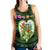 American Samoa Women's Racerback Tank - The Love Of Blue Crowned Lory - Polynesian Pride