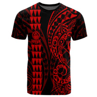 Hawaii Kakau Polynesian T Shirt Pre BFCM 2020 Red - Polynesian Pride