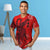 Yap T Shirt Polynesian Phoenix Bird, Fairytales Bird Red - Polynesian Pride