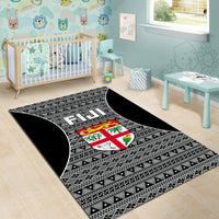 Fiji Area Rug - Tapa Pattern Sport Style - Polynesian Pride