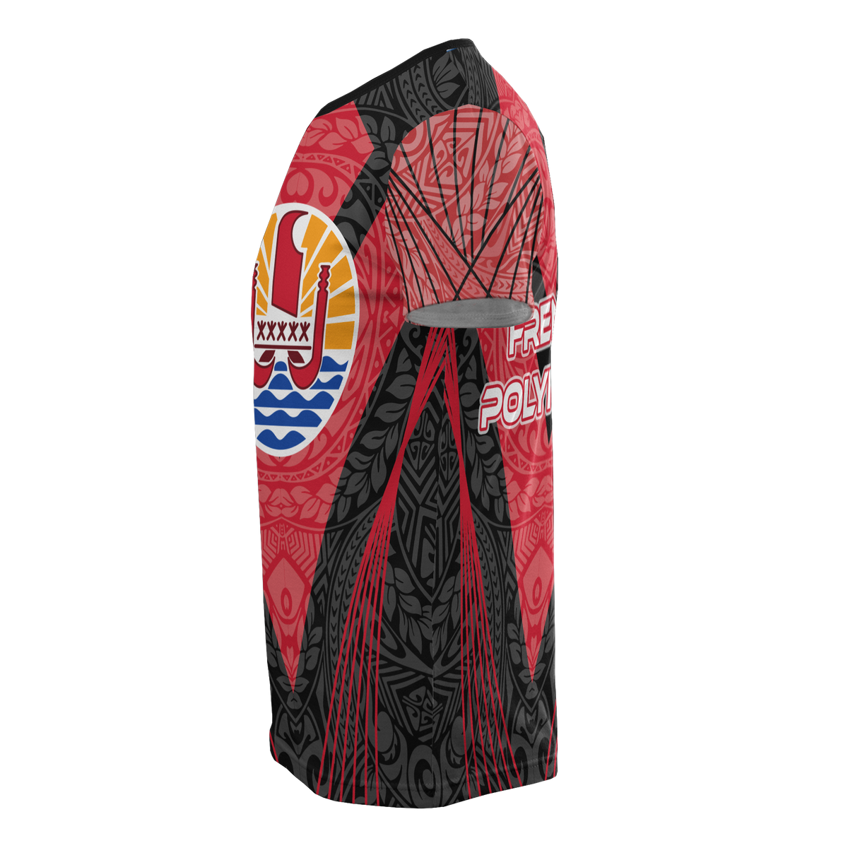 French Polynesia T Shirt National Flag Spotlight Style - Polynesian Pride