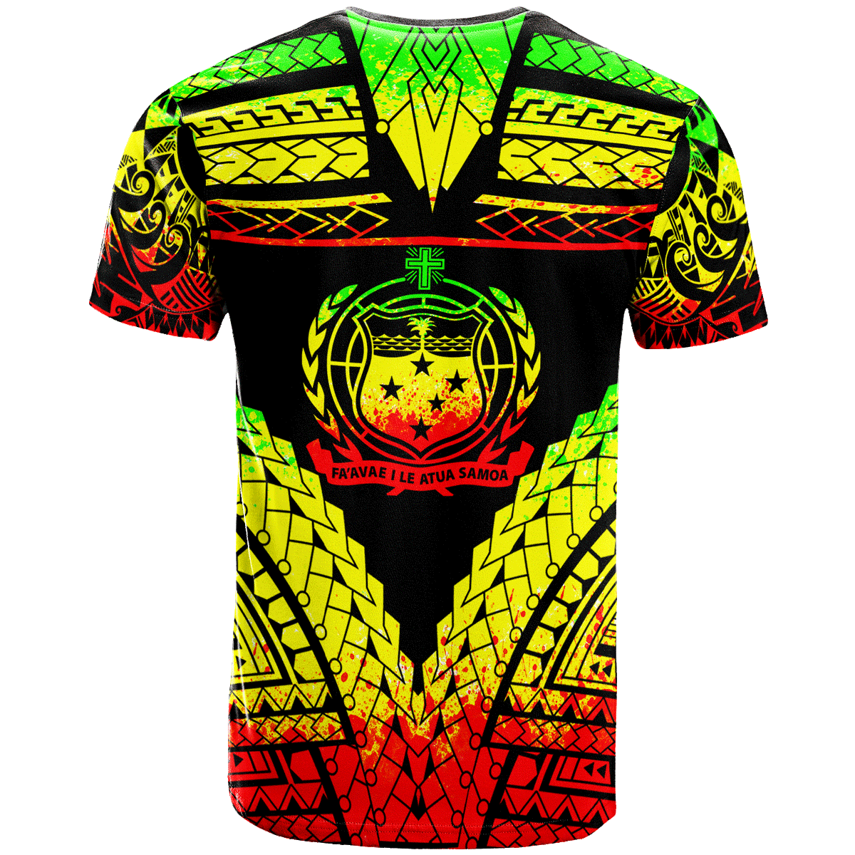 Samoa T Shirt A Piece Of My Heart - Polynesian Pride