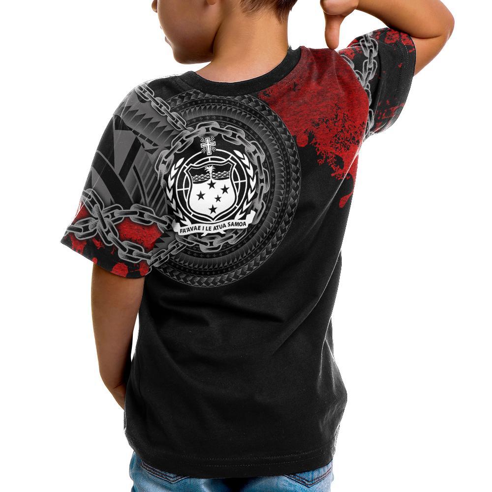 Samoa Polynesian T Shirt Polynesian Chain Style - Polynesian Pride