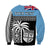 (Custom Personalised) Fiji Tapa Pattern Sweatshirt Coconut Tree LT13 - Polynesian Pride