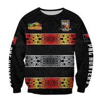 The Hunters PNG Sweatshirt Papua New Guinea Hunters Rugby LT13 - Polynesian Pride