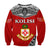 Kolisi Tonga Sweatshirt College 'Atele Mate Ma'a Tonga LT13 - Polynesian Pride