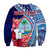 (Custom Personalised) Guam Chamorro Sweatshirt Happy Liberation Day Latte Stone LT13 - Polynesian Pride