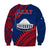 F.A.S.T Samoa Sweatshirt Samoan Coat Of Arms Polynesian Pattern LT14 - Polynesian Pride