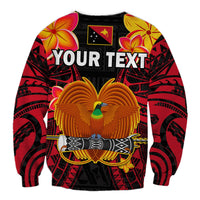 (Custom Personalised) Papua New Guinea Sweatshirt PNG Bird Of Paradise Polynesian Pattern LT14 - Polynesian Pride