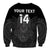 (Custom Text And Number) New Zealand Tiki Rugby Sweatshirt NZ Maori Koru Pattern LT14 - Polynesian Pride