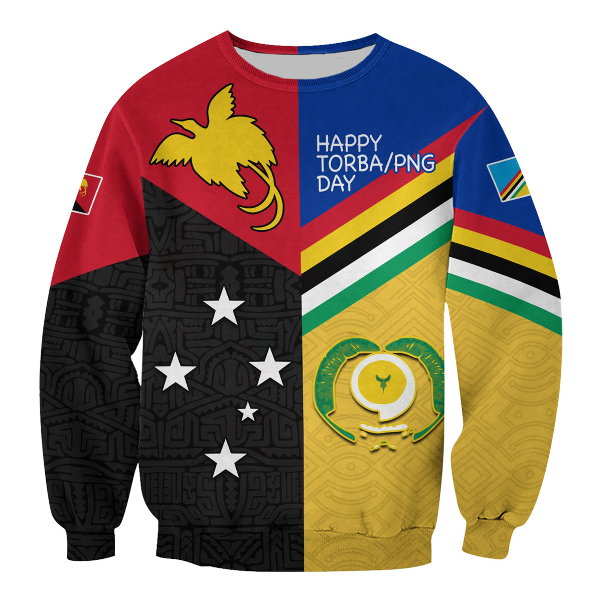 (Custom Text and Number) Torba PNG Day Sweatshirt 2022 Simple Polynesia LT13 - Polynesian Pride