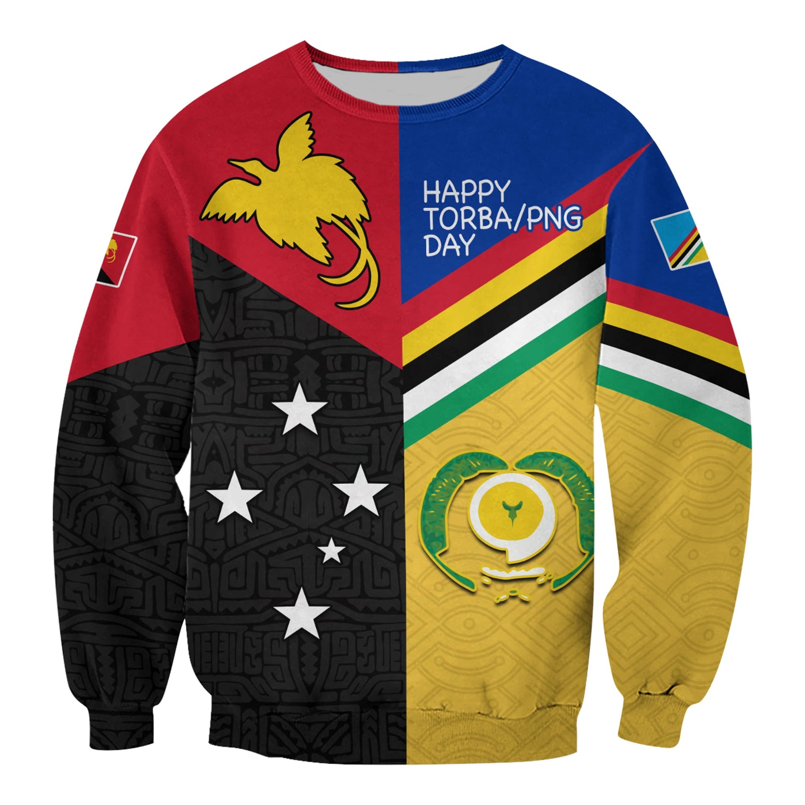 Torba PNG Day Sweatshirt 2022 Simple Polynesia LT13 Unisex Art - Polynesian Pride