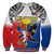 Custom Personalised Philippines Sweatshirt Polynesian Filipino Pattern With Eagle LT14 - Polynesian Pride