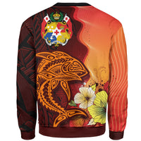 Tonga Sweater - Tribal Tuna Fish - Polynesian Pride