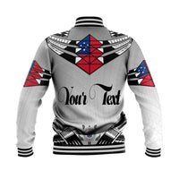 (Custom Personalised) Samoa Black Saturday Baseball Jacket 28 Dec 1929 Visual Arts LT9 - Polynesian Pride