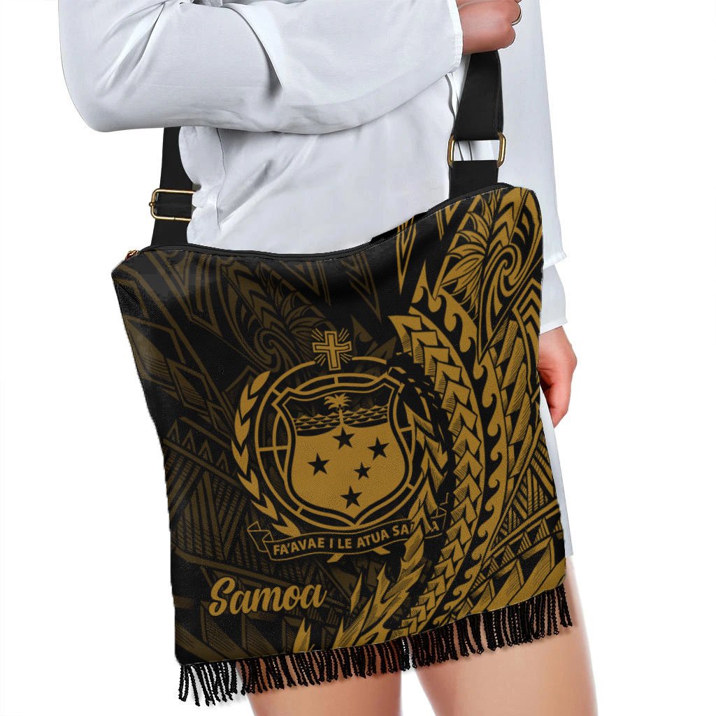 Samoa Boho Handbag - Wings Style - Polynesian Pride